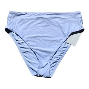 Antonio Melani NWT Sky Blue High Waist Full Coverage Bikini Bottoms Extra Large